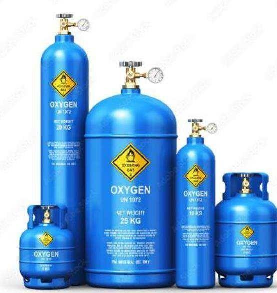 Oxygen cylinders
